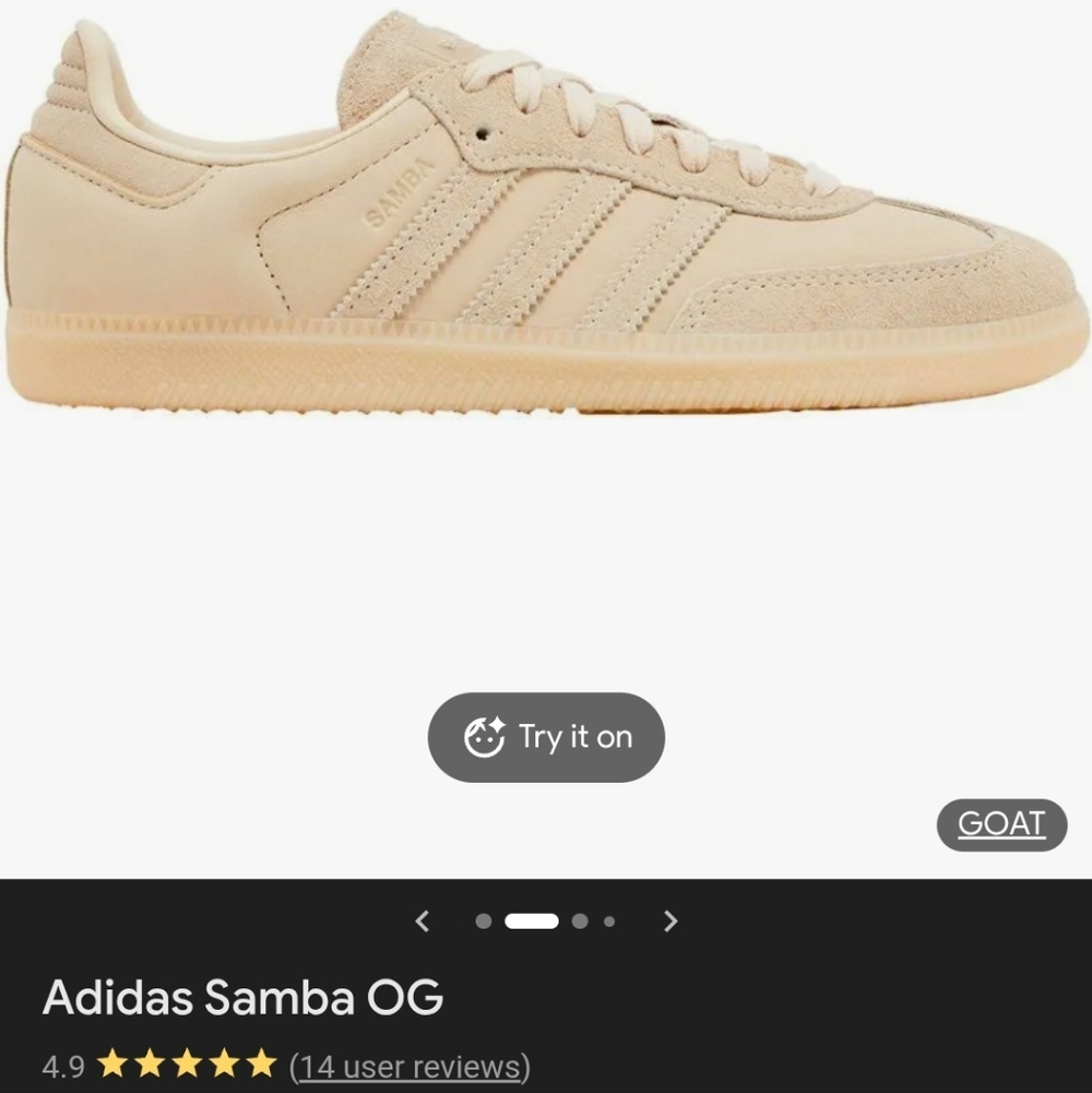 Adidas Samba OG Womens Sneakers SAND STRATA - Picture 10 of 11